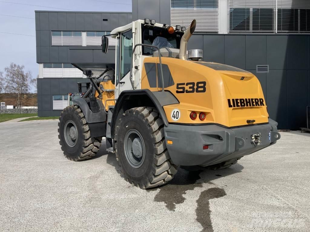 Liebherr L 538 Gumikerekes homlokrakodók