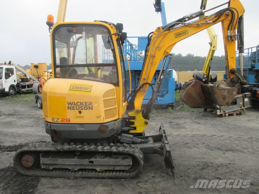 Wacker Neuson EZ 28 Mini kotrók < 7t