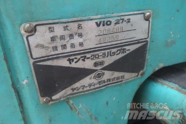 Yanmar VIO27-2 Mini kotrók < 7t
