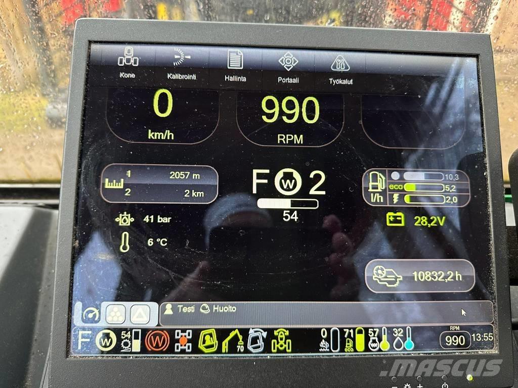 Komatsu 845 Kihordók