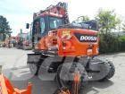 Doosan DX 165 W-5 Gumikerekes kotrók