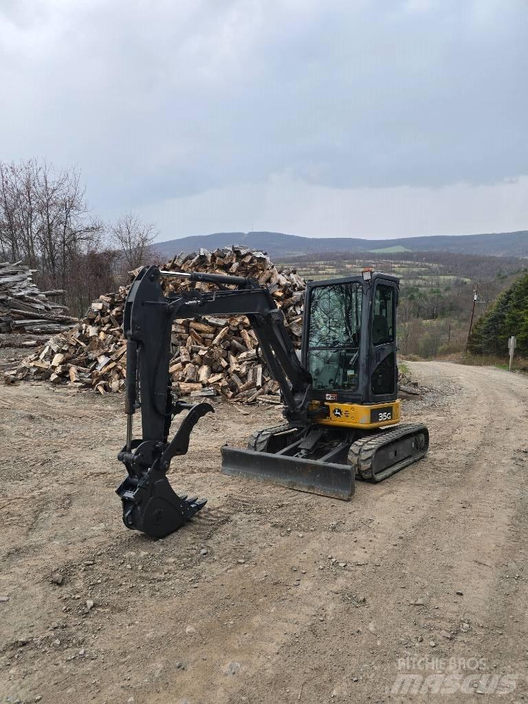 DEERE 35G Mini kotrók < 7t