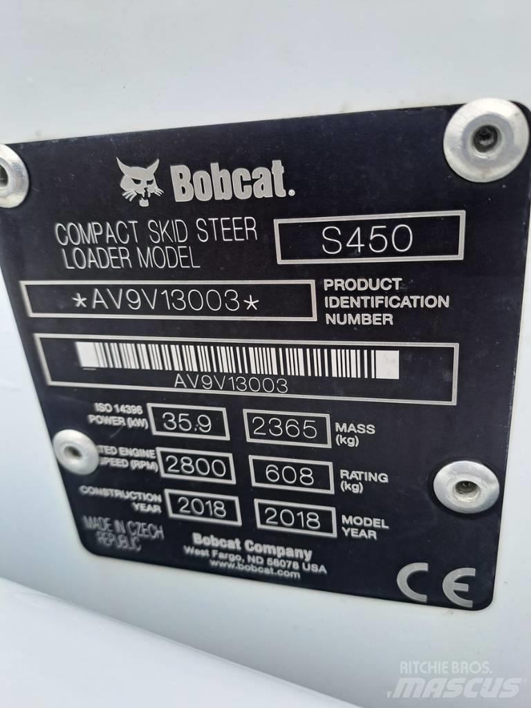 Bobcat S 450 Kompaktrakodók