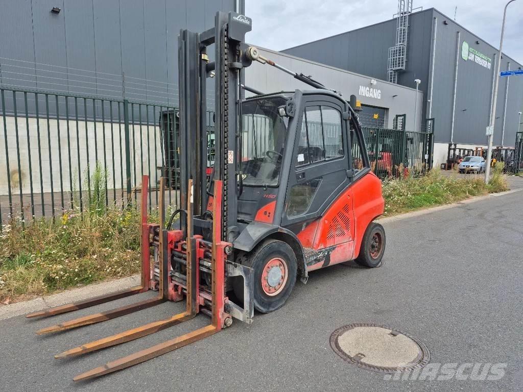 Linde h50D-01 Dízel targoncák