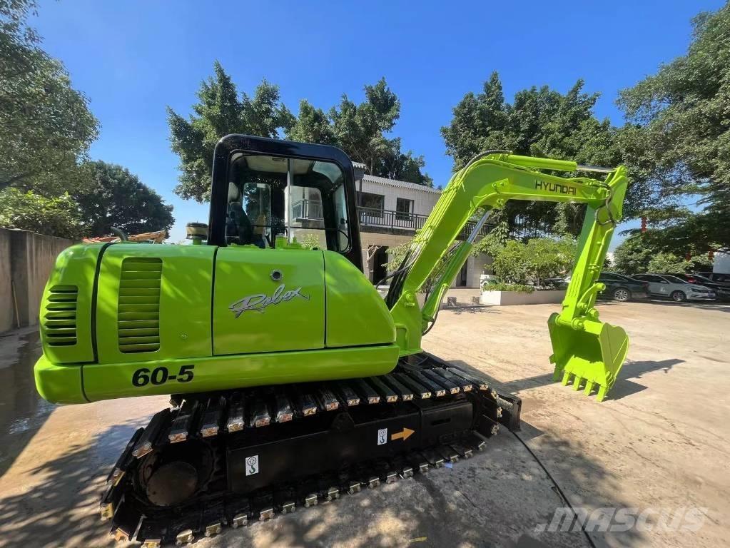 Hyundai R60-5 Lánctalpas kotrók