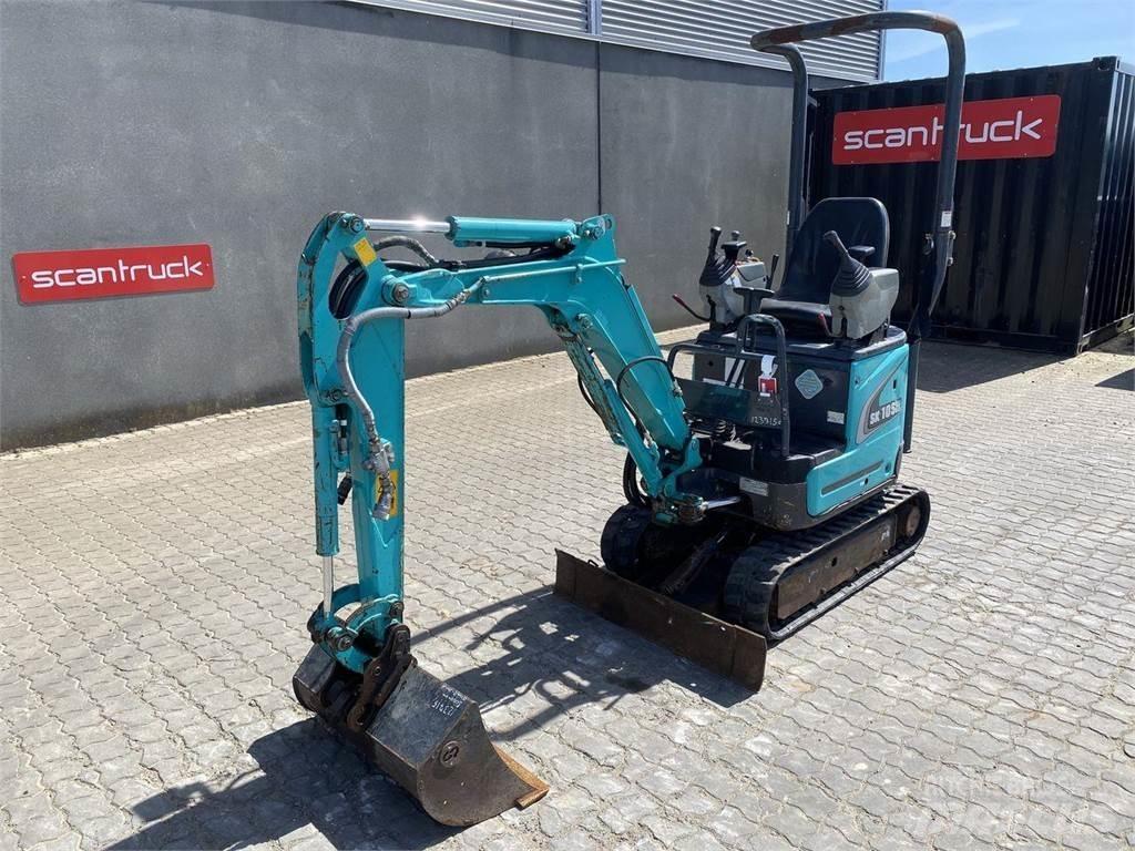 Kobelco SK10SR-2 Gumikerekes kotrók