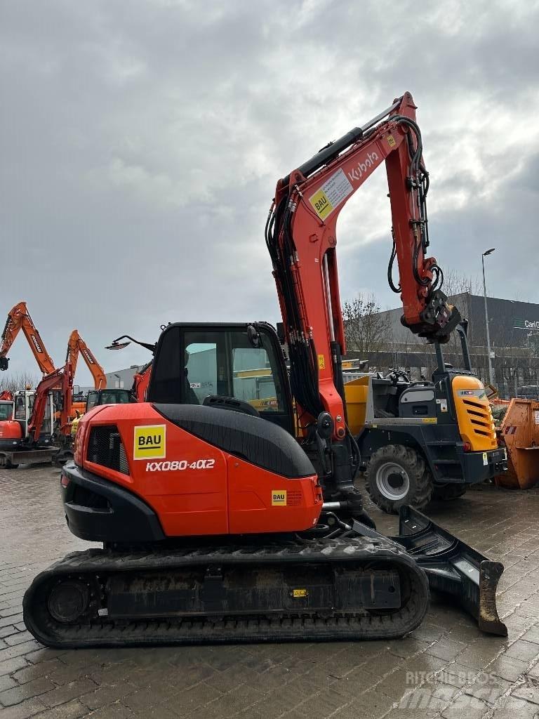 Kubota KX 080-4 Közepes (midi) kotrók 7 t - 12 t