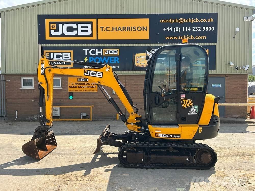 JCB 8026 Mini kotrók < 7t