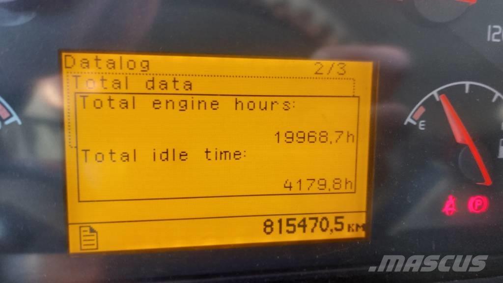 Volvo FH12 460 8x4*4 erdészeti gépszállító teherautók