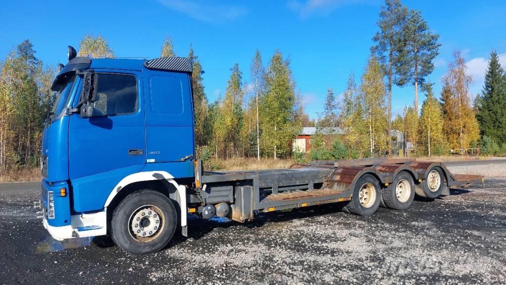 Volvo FH12 460 8x4*4 erdészeti gépszállító teherautók