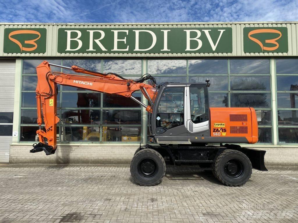 Hitachi ZX 140 W-3 Gumikerekes kotrók