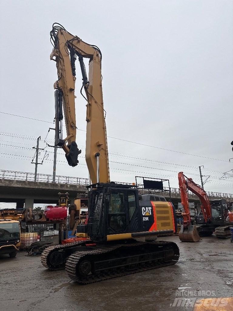 CAT 329 E LR Bontásra használt kotrók