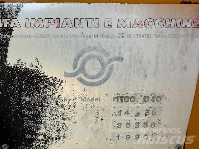 Cifa RY 1100 Beton tartozékok