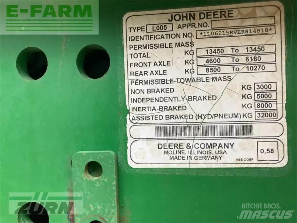 John Deere 6215r Traktorok