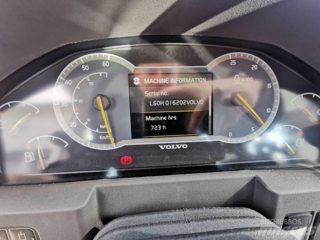 Volvo L60H2 Gumikerekes homlokrakodók