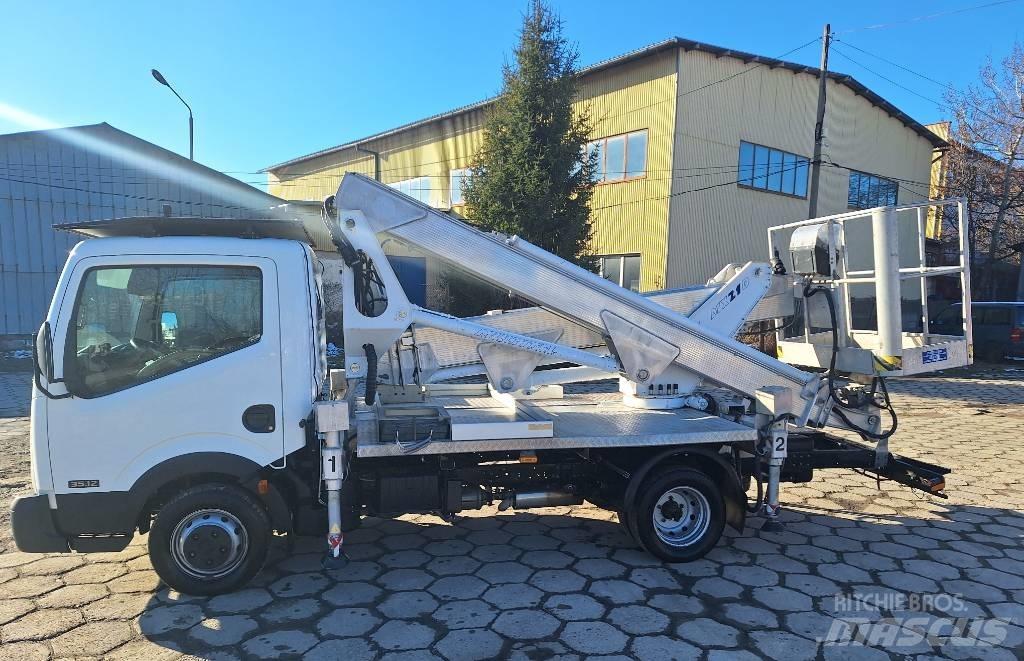 Multitel MX 210 Teherautóra szerelt emelők és állványok