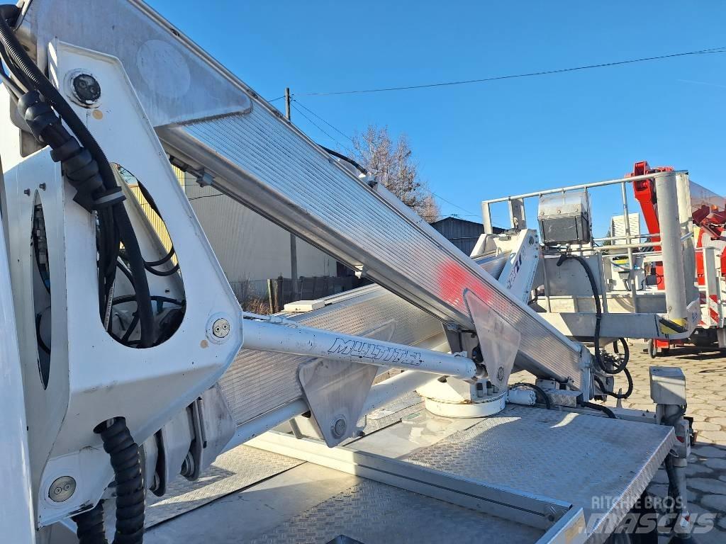 Multitel MX 210 Teherautóra szerelt emelők és állványok