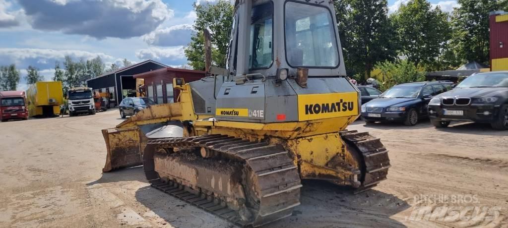 Komatsu D 41 E-6 lánctalpas dózerek