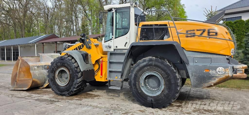 Liebherr L 576 Gumikerekes homlokrakodók
