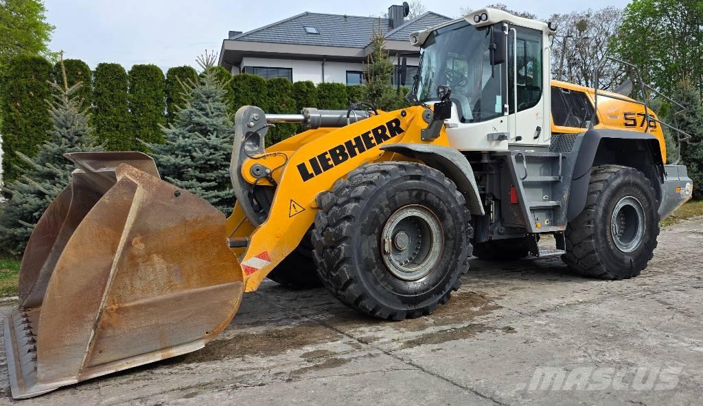 Liebherr L 576 Gumikerekes homlokrakodók