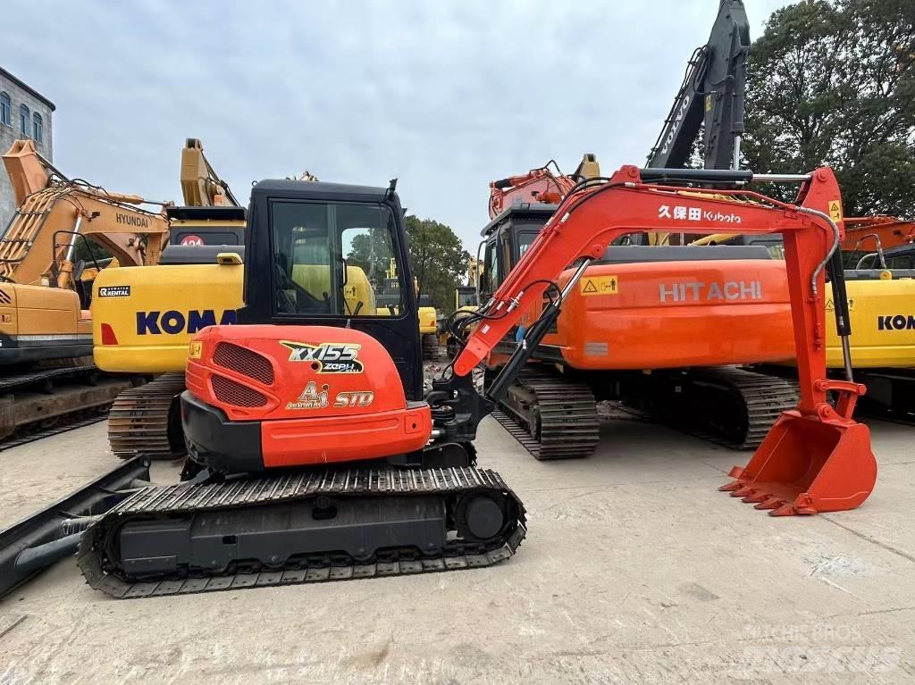 Kubota KX 155 Lánctalpas kotrók