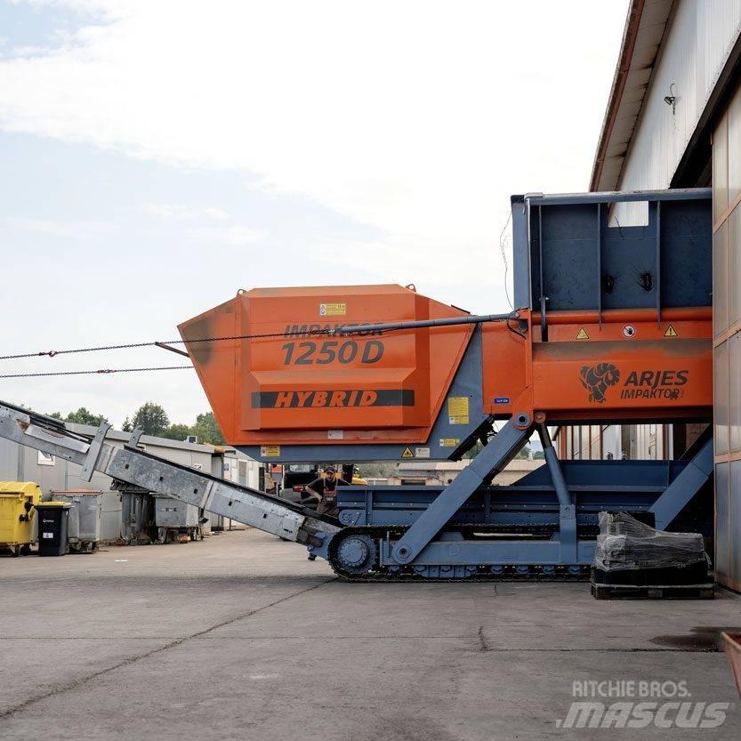 Arjes IMPAKTOR 1250 Irat megsemmisítők