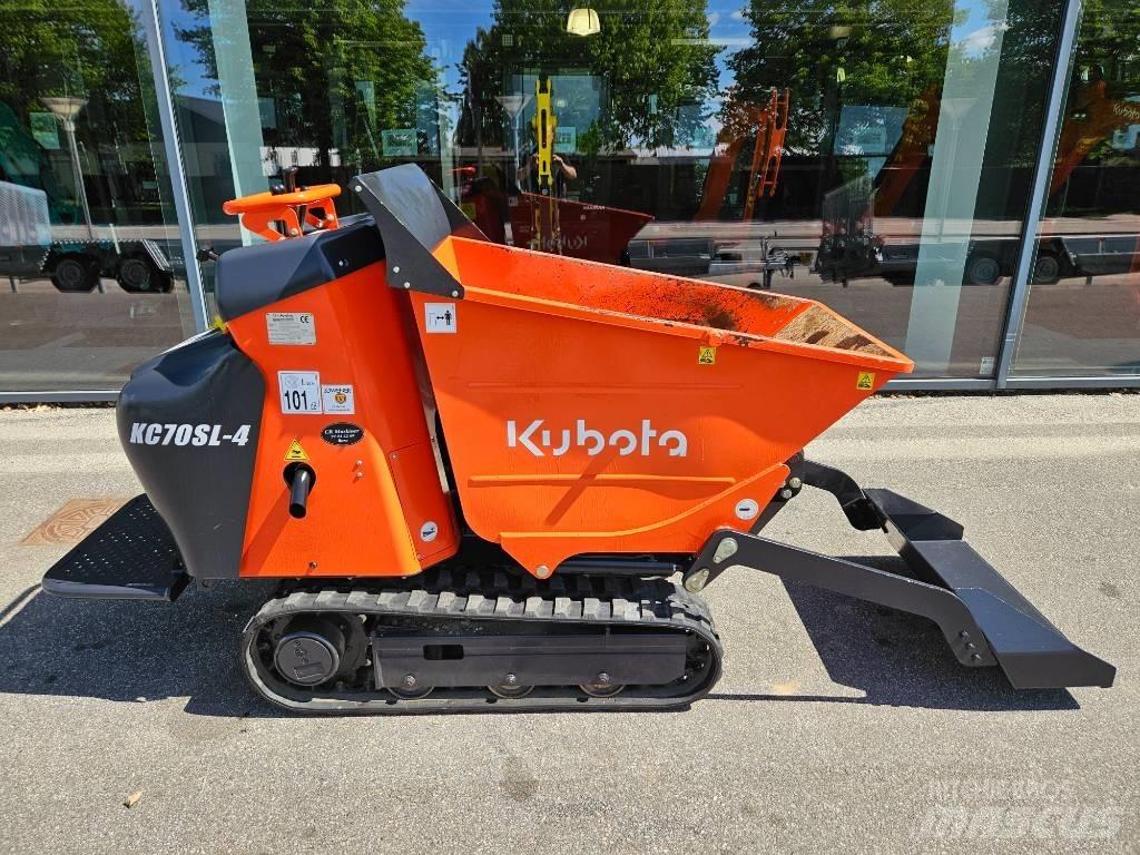 Kubota KC 70 Mezei dömperek