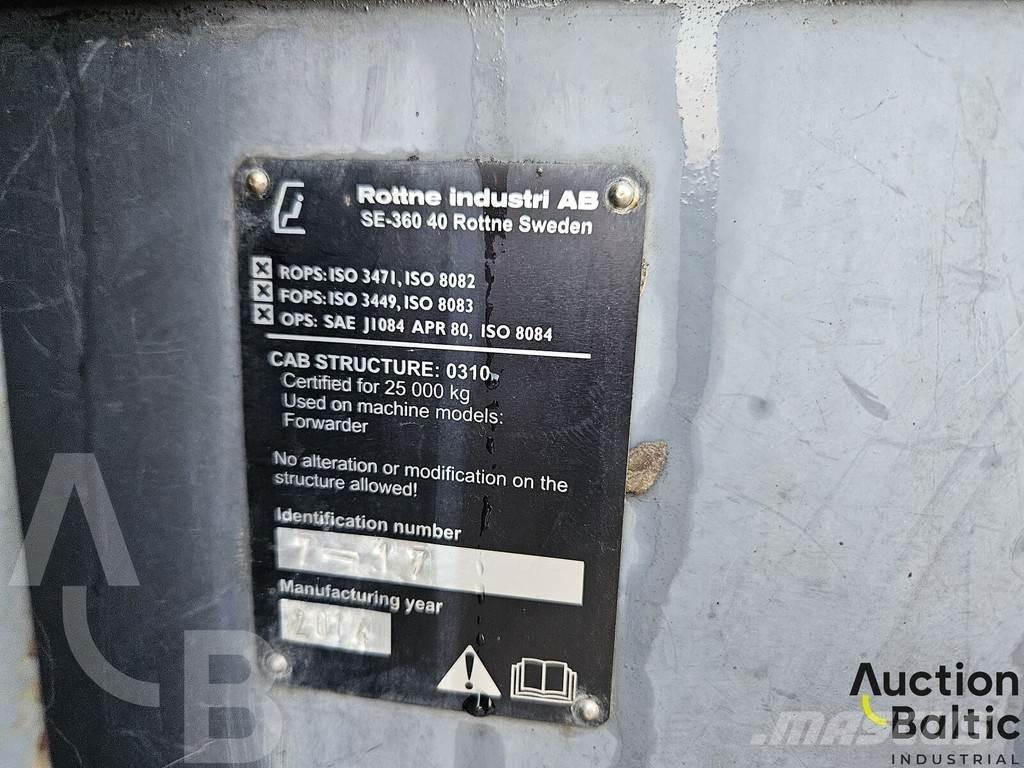 Rottne F10 Kihordók