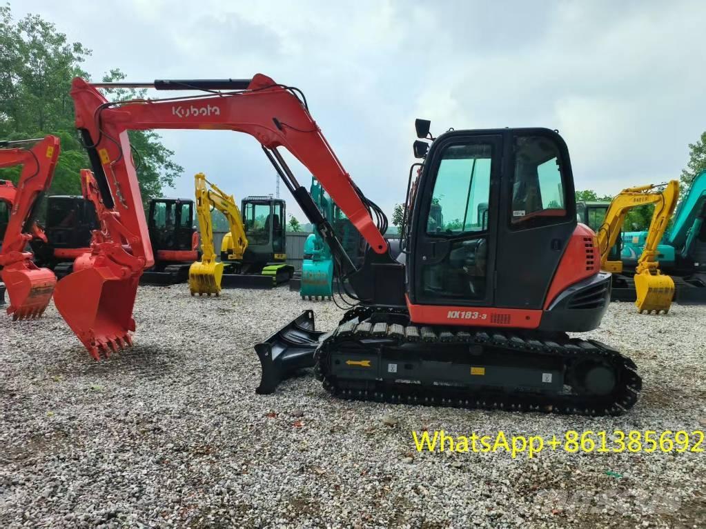 Kubota KX 183-3 Lánctalpas kotrók