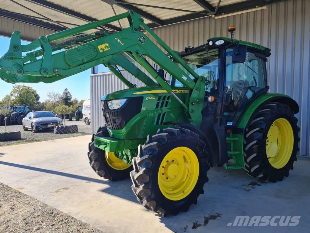 John Deere 6105 R Traktorok