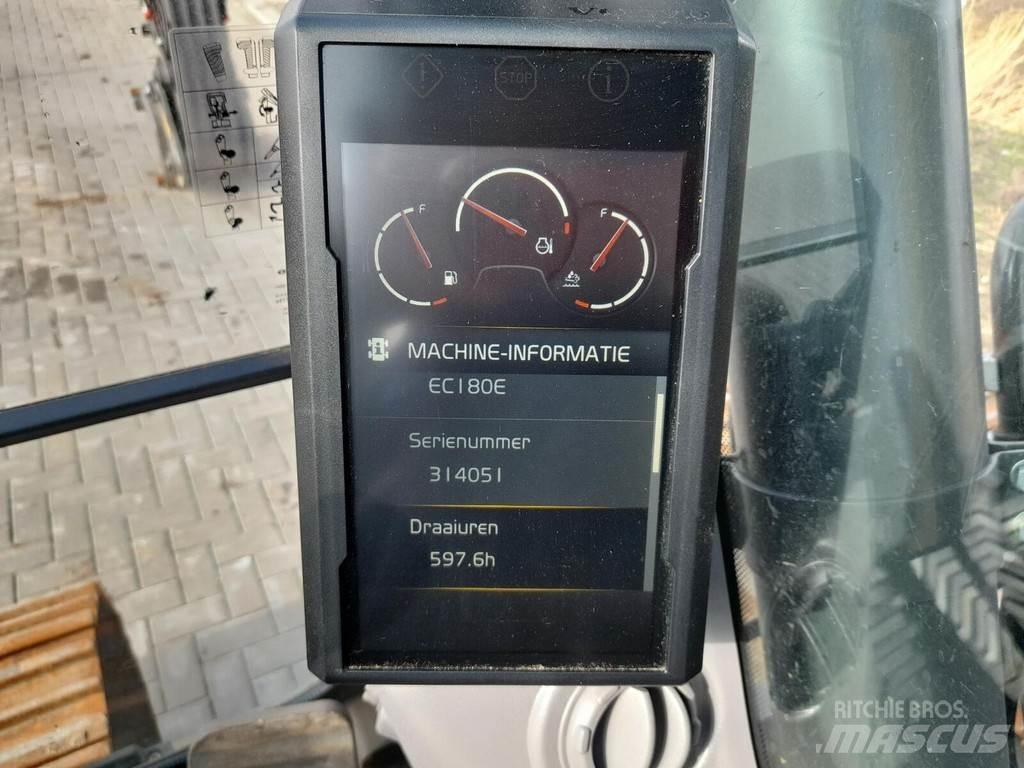 Volvo EC 180 Lánctalpas kotrók
