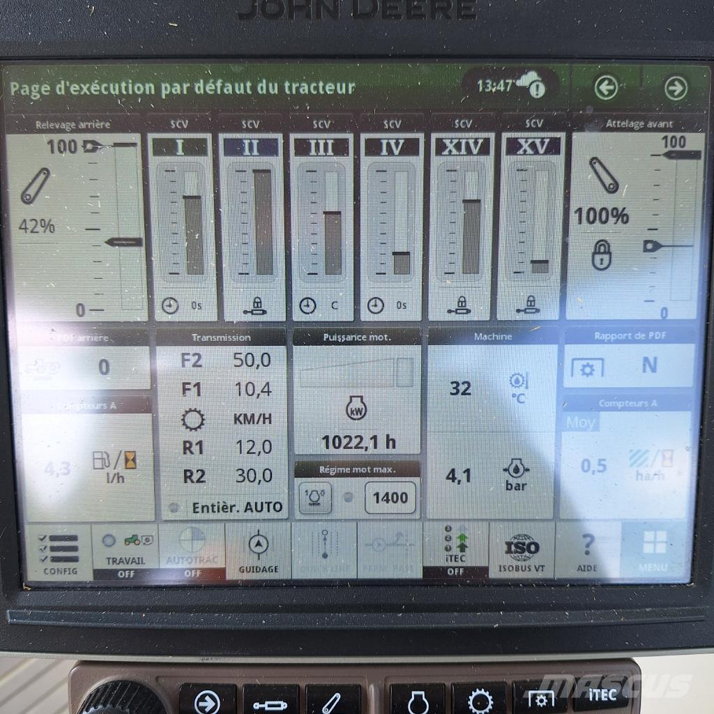 John Deere 6R155 Traktorok