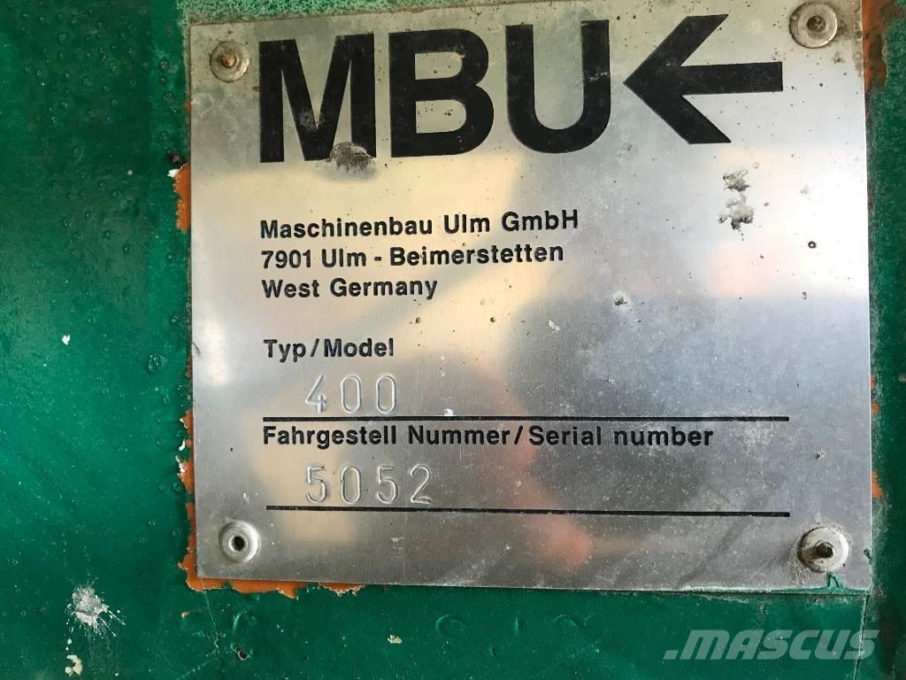 MBU 400 Aszfalt terítõ gépek