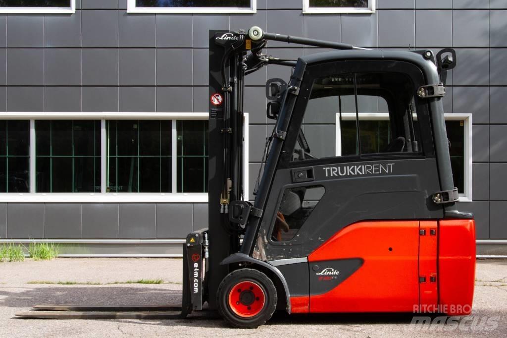 Linde E20L-02 Elektromos targoncák
