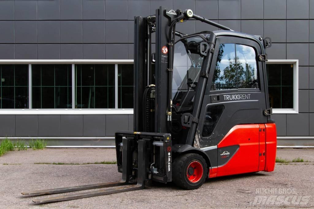 Linde E20L-02 Elektromos targoncák