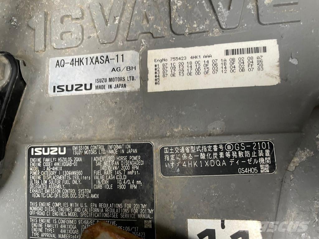 Hitachi ZX250LC-6 Lánctalpas kotrók