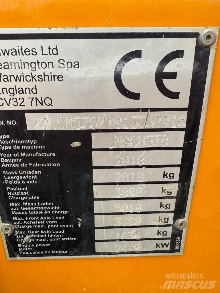 Thwaites 3 ton Mezei dömperek