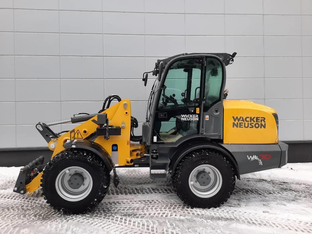 Wacker Neuson WL 70 Gumikerekes homlokrakodók