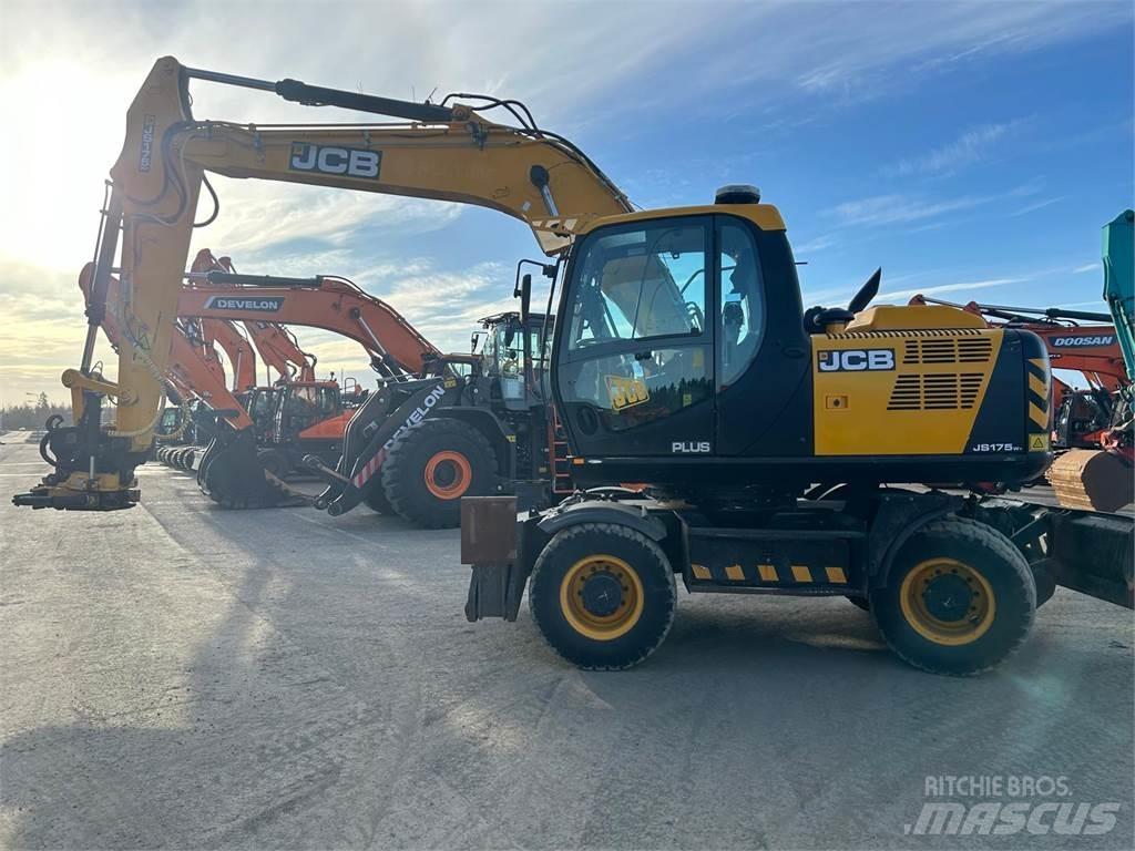 JCB JS175WMT4F Gumikerekes kotrók