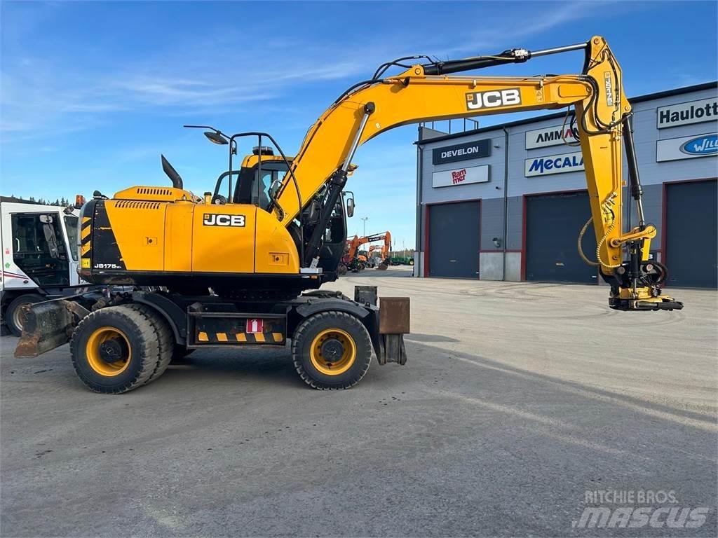 JCB JS175WMT4F Gumikerekes kotrók