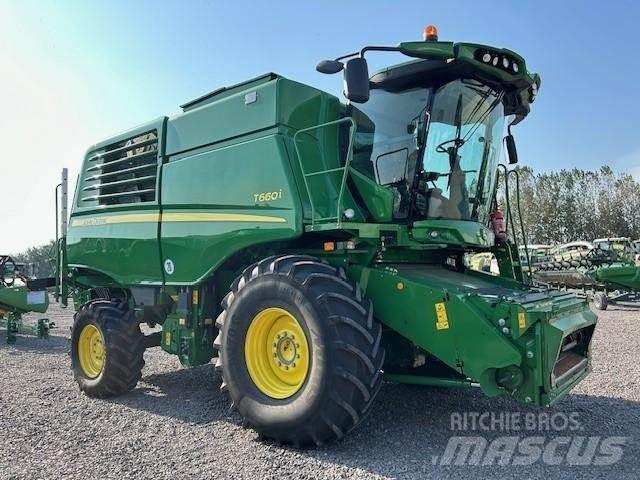 John Deere T660 i Kombájnok