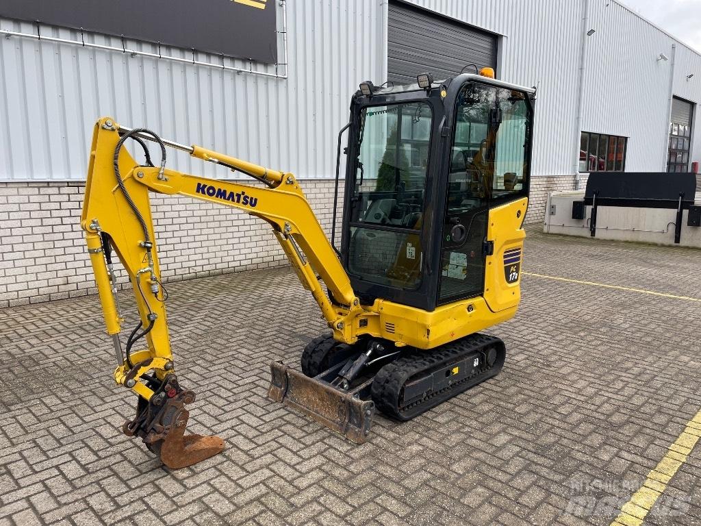 Komatsu PC 17 R-5 Mini kotrók < 7t