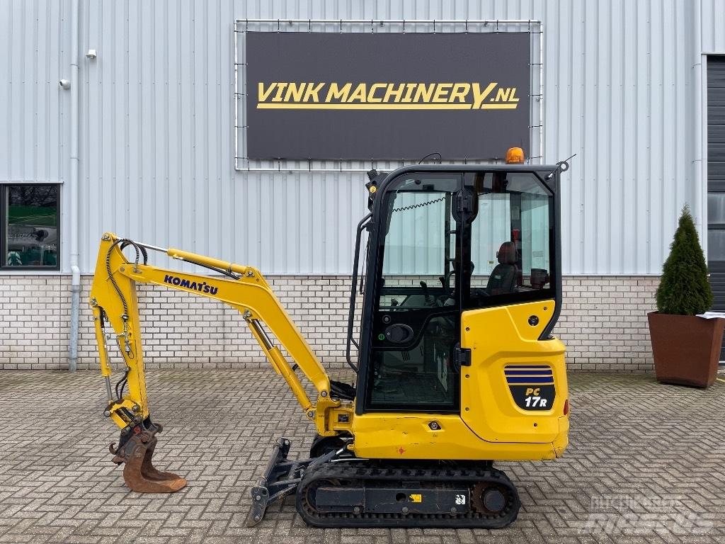 Komatsu PC 17 R-5 Mini kotrók < 7t