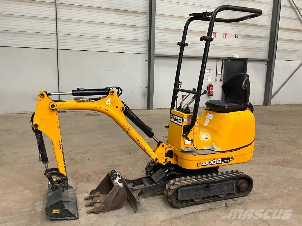 JCB 8008 Mini kotrók < 7t