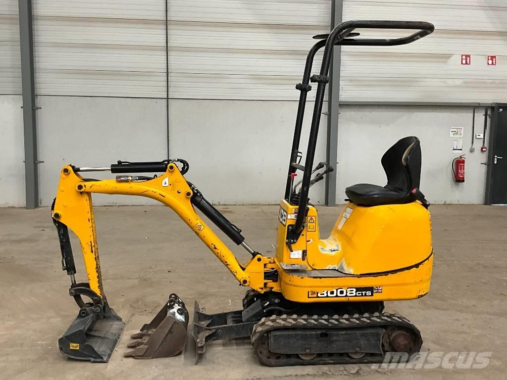 JCB 8008 Mini kotrók < 7t