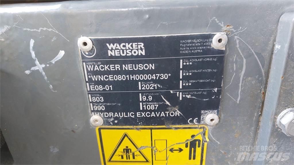 Wacker Neuson 803 Lánctalpas kotrók