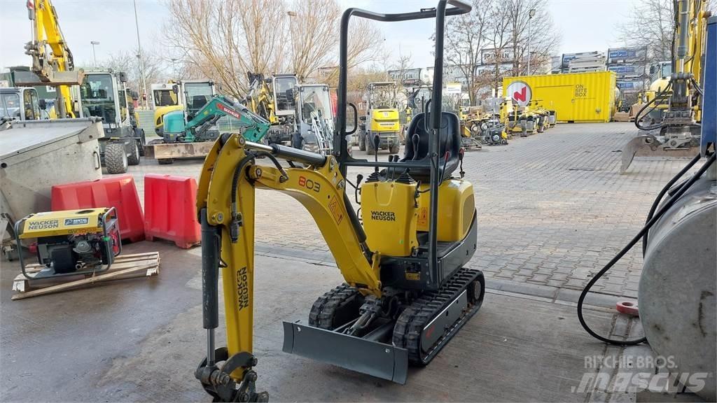 Wacker Neuson 803 Lánctalpas kotrók