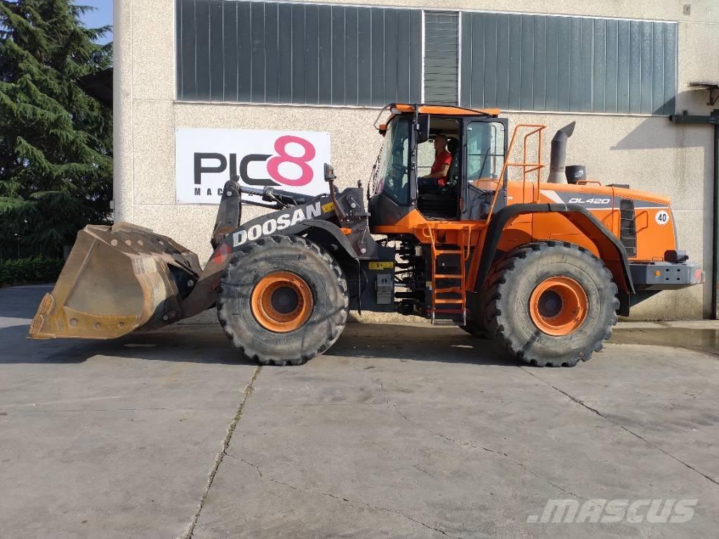 Develon DL 420-5 Gumikerekes homlokrakodók