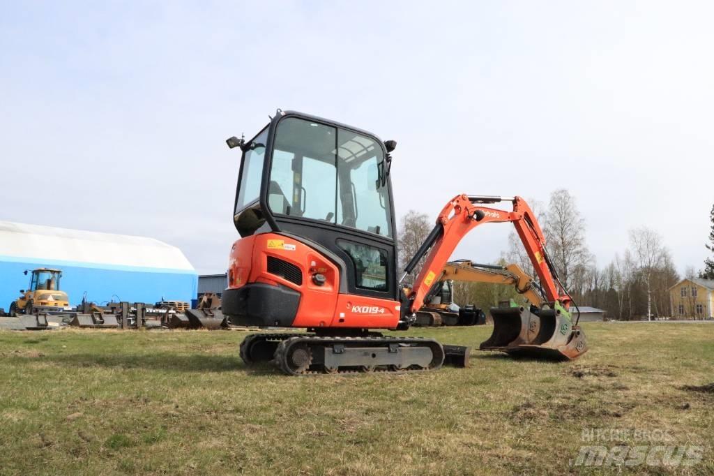 Kubota KX019-4 Mini kotrók < 7t