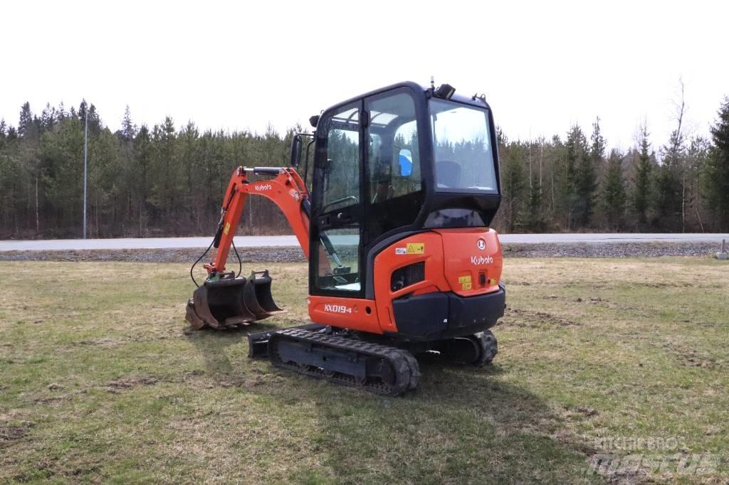 Kubota KX019-4 Mini kotrók < 7t